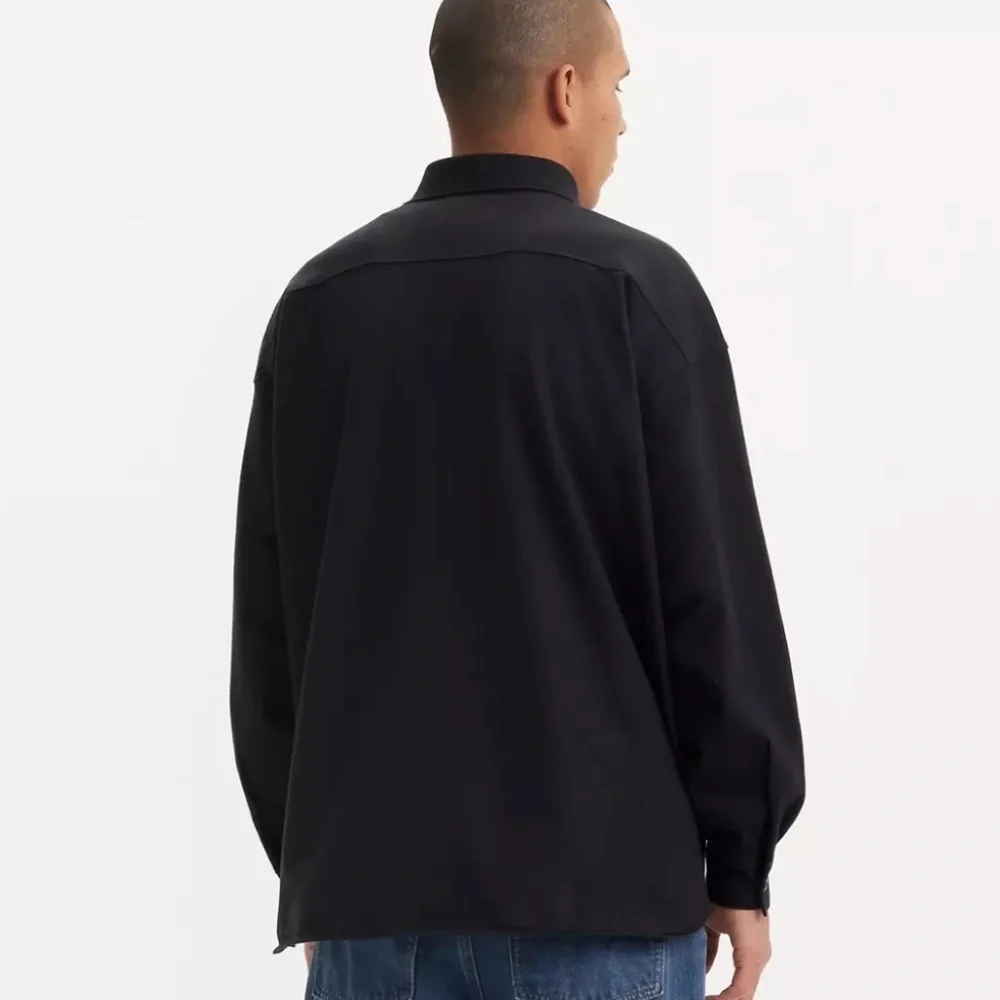 Levi's Skateboarding Relaxed Fit Button-Up Fleece Size Large NWT